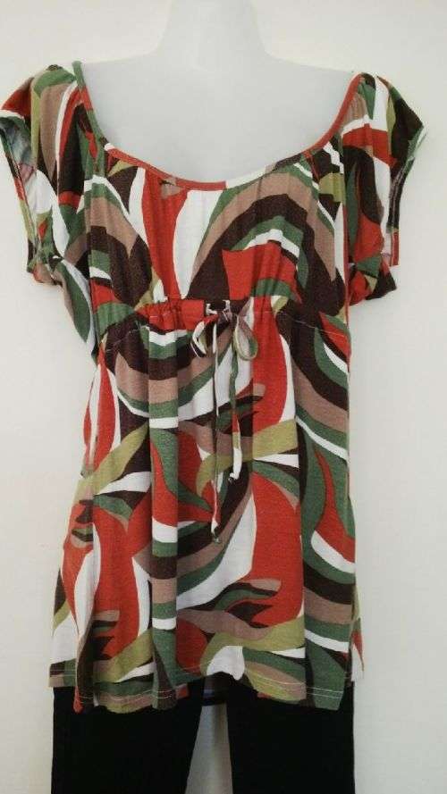 Gorgeous Autumn Colours Top By Insync Size Large