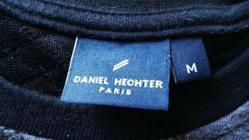 Quilted Sweatshirt with Suede look patche by Daniel Hechter