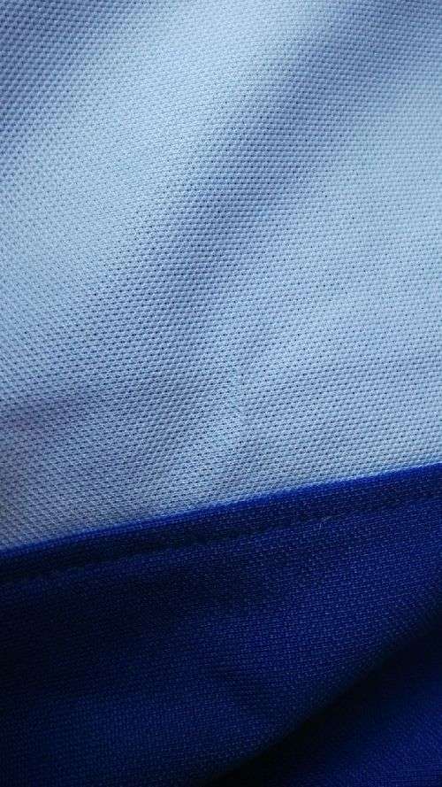 Mens Blue and White Nike T shirt Size Large