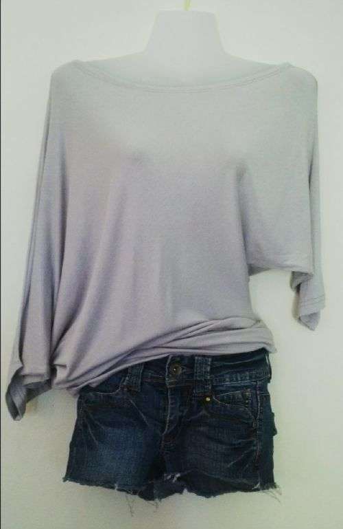 Greay Asymmetric Dress / Top Size Medium