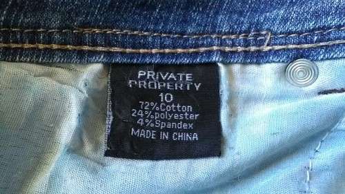 Flared Faded Jeans By Private Property Size 10