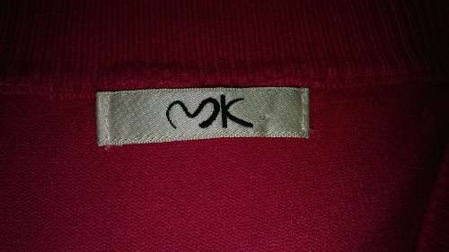 Womens Pink Scooped Neck Fine Knit  Jersey Size 8