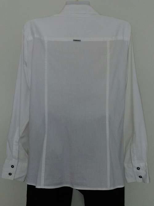 White Fitted Shirt by Woolworths size 16