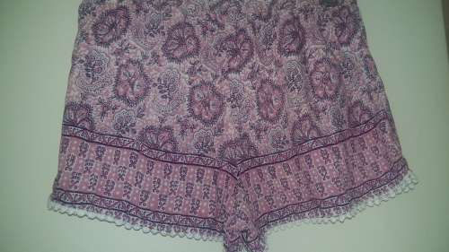 Pink Patterned Shorts by Cherokee size XL