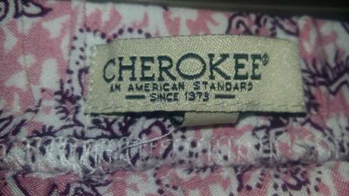 Pink Patterned Shorts by Cherokee size XL