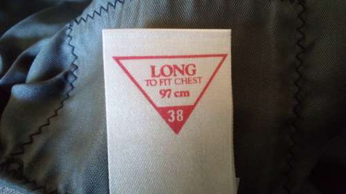 Grey Suit Jacket By Woolworths Size 38 long