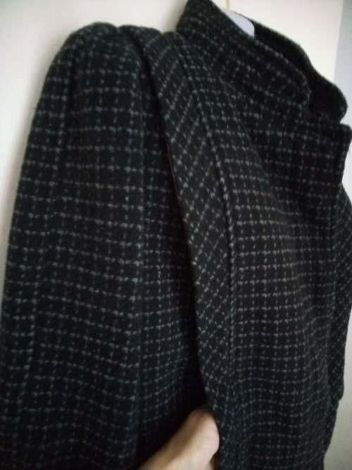 ***Coat Sale*** Blue Tweed Bomber Jacket Size 9