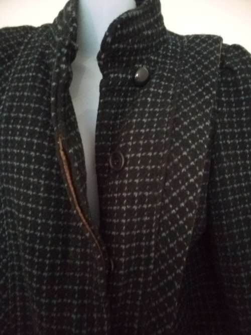 ***Coat Sale*** Blue Tweed Bomber Jacket Size 9