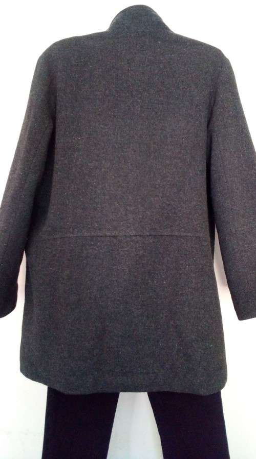 Awesome Grey Warm Wool Mix Winter Coat by Truworths Size 36