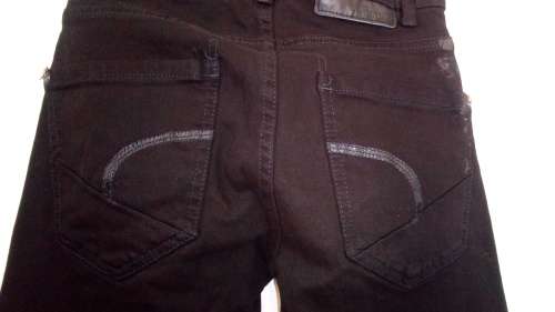 Girls Black  Skinny Jeans Size 26 by Relay