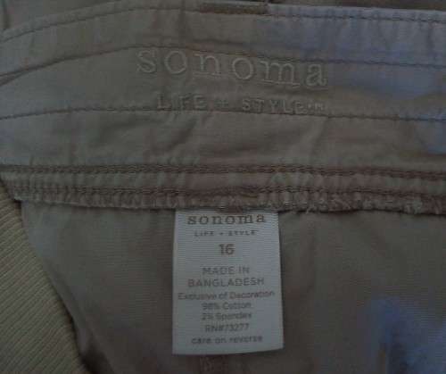 Safari Style Skort Size 16