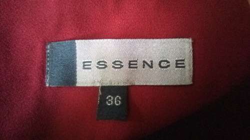Burgundy / Red Skirt and Top Set by Essence (Top size 36, Skirt  sze 38)