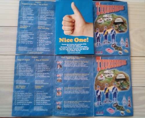 Thunderbird 1 with 2 DVDs