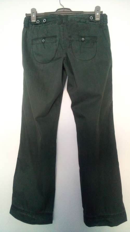 Truworths Womens Canvas Pants in Olive Green by  size 10