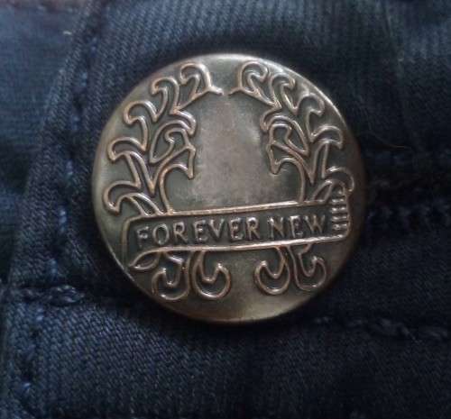 Womens Navy Skinny Stretch Jeans By Forever New   Size 10