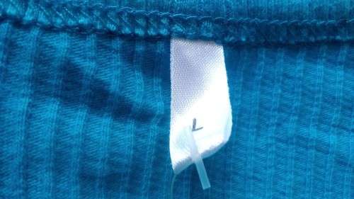 Mens Turquoise Tie Dye Ribbed Vest. Size Large Beach, Surfer, Summer