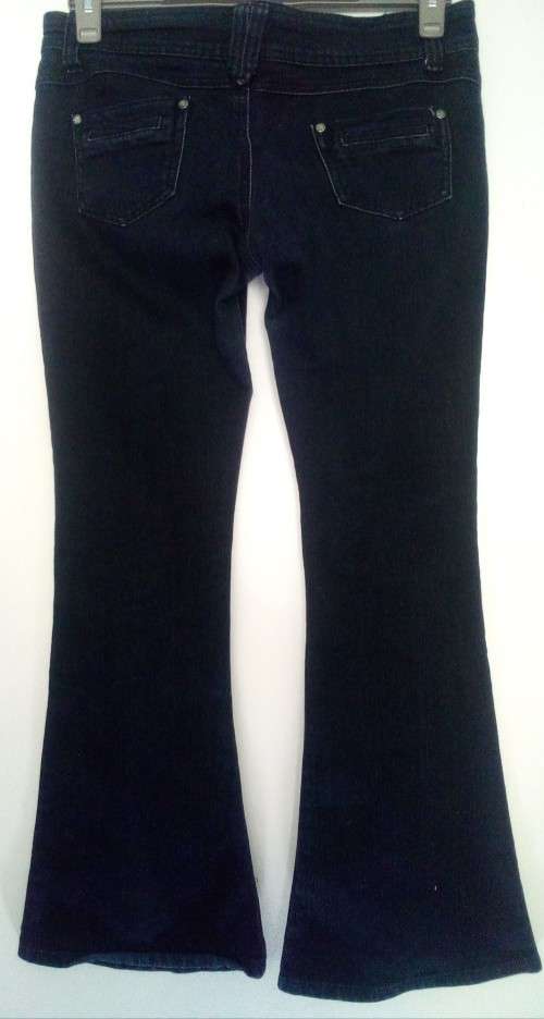 Black Jeans , Bootleg, Low Rise By Private Property Size Medium
