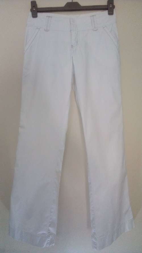 White Canvas Pants by Woolworths Siize 10