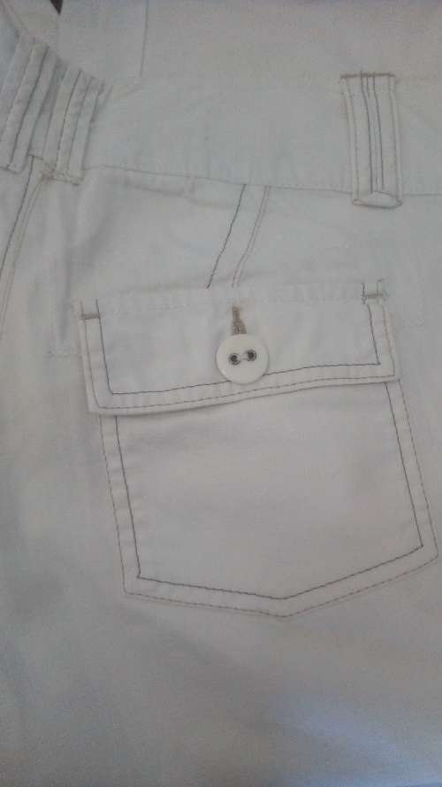 White Canvas Pants by Woolworths Siize 10