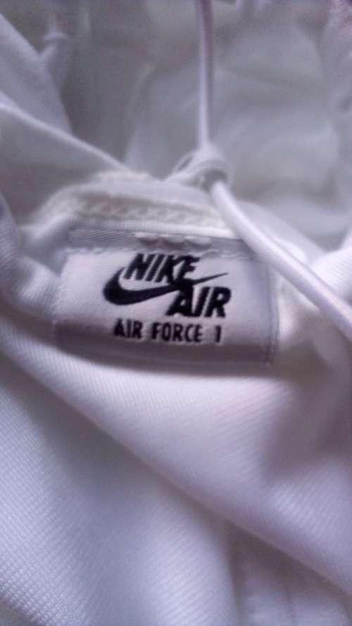 Nike White Joggers, Air Force 1 Size Medium