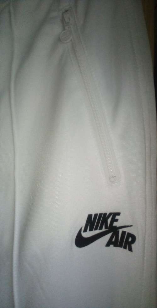 Nike White Joggers, Air Force 1 Size Medium