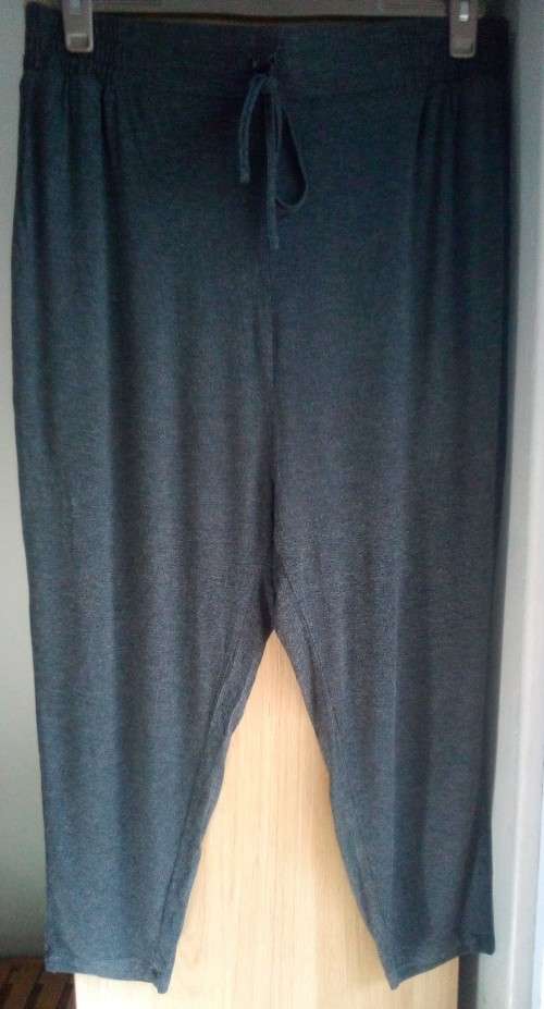 Grey Pants, Yoga, Harem Genie Style, Size Large