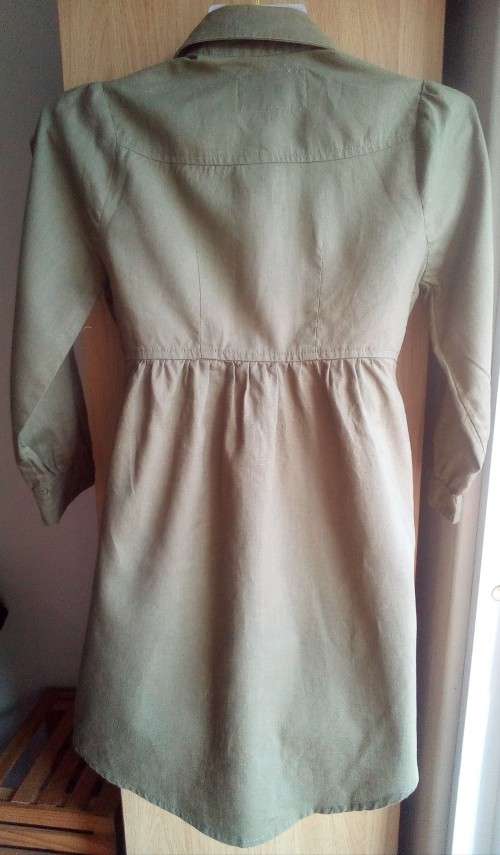 HEMPORIUM, Shirt / Dress, Hemp Green, Size X Small