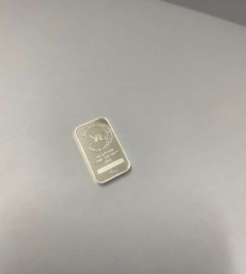 10g Fine Silver Minted Bar 999