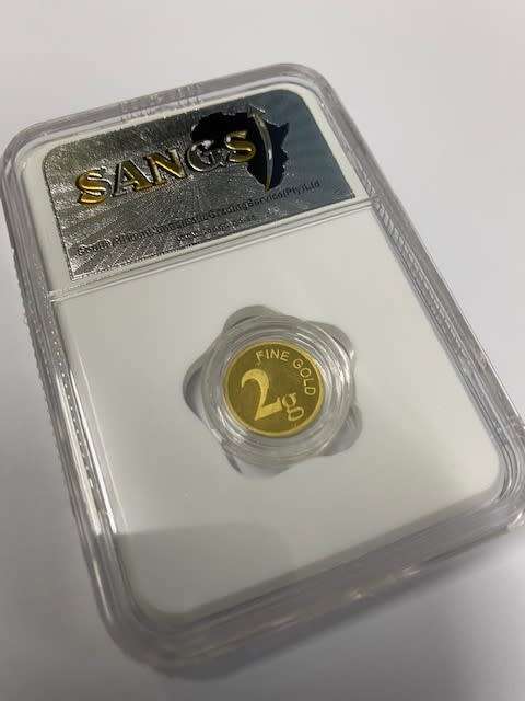 24ct Gold * PF64 Graded * 2g Minted Indian
