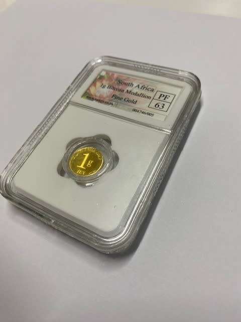 PF63 Graded * 24ct Gold * 1g Minted Bitcoin * 999.9 Fine Gold