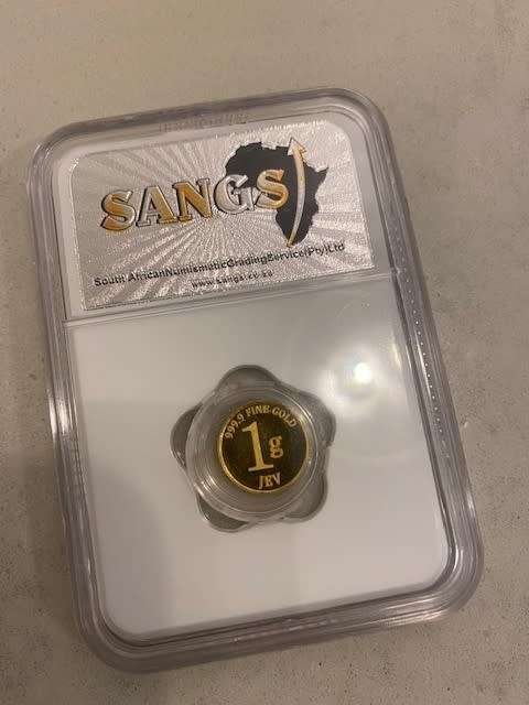 PF63 Graded * 24ct Gold * 1g Minted Bitcoin * 999.9 Fine Gold