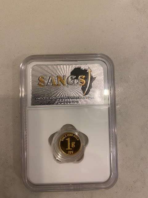 PF63 Graded * 24ct Gold * 1g Minted Bitcoin * 999.9 Fine Gold