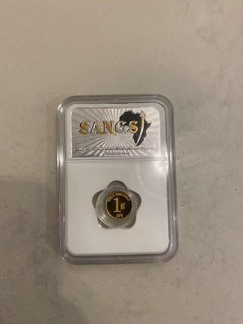 PF63 Graded * 24ct Gold * 1g Minted Bitcoin * 999.9 Fine Gold