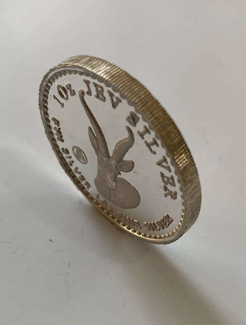 1 oz Fine Silver South African Medallion