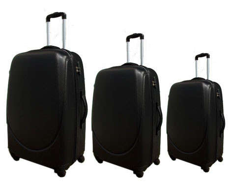 3 Piece ABS Luggage set