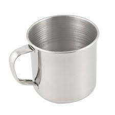 Set of 6 Stainless Steel mugs (bidding is per set)