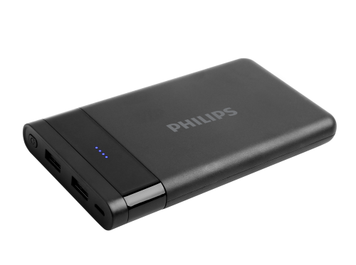 PHILIPS 10000mAh Dual USB Power Bank (Quick Charging)