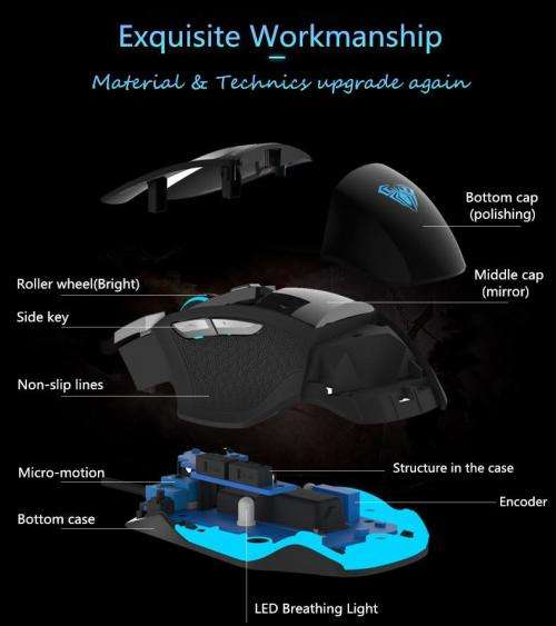 AULA S12 Gaming Mouse