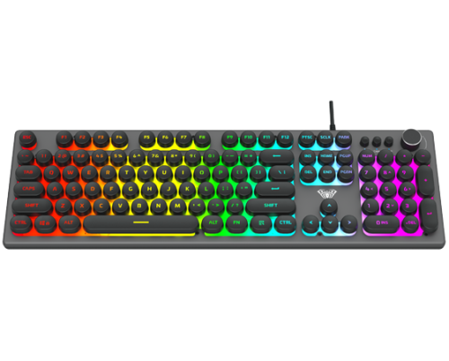 AULA F2028 Rainbow Wired Gaming Keyboard
