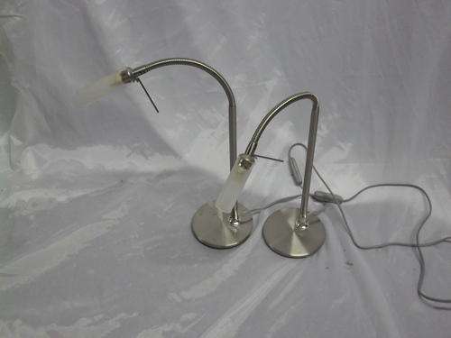 Bedside Lamps - stainless steel