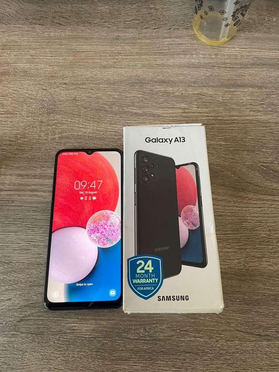 Samsung Galaxy A13 64GB Black - Unlocked, 4G LTE, Dual SIM, Excellent Condition"