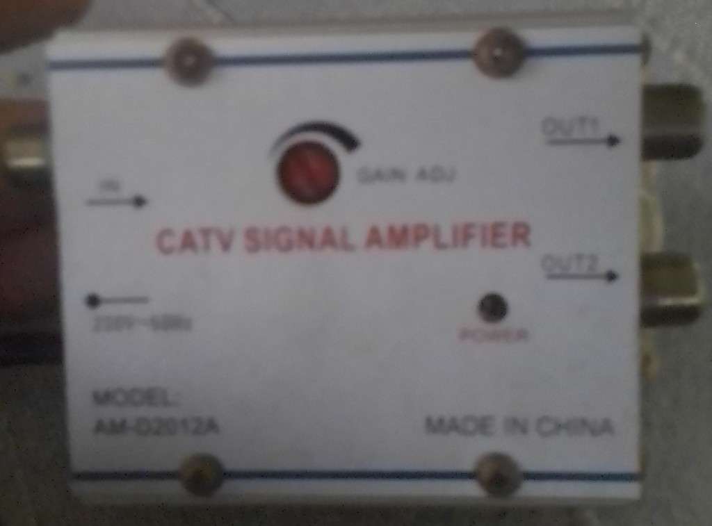 CATV Signal amplifier D2012a- For Dstv
