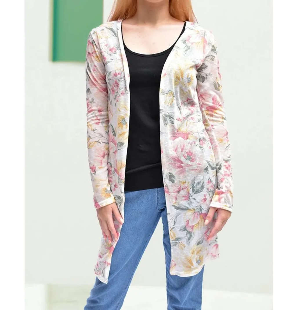 Classic floral lightweight Gilet, perfect for summer