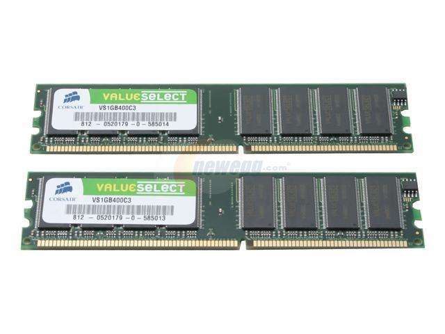 TRANSCEND 2x256MB DDR400 @ R1 NO RESERVE