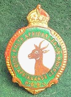 SA Legion Lapel Badge #242