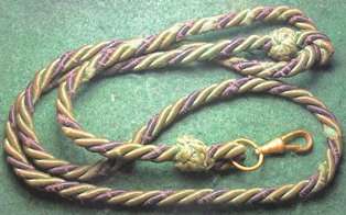 Green/Black Military Lanyard