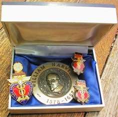 Lot of SA Blood Donors Badges and Silver Medal