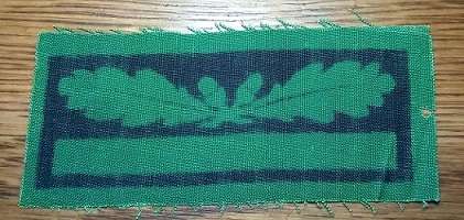 WW2 German Obersturmfuhrer Camo Rank Insignia