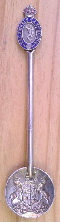 SA Corps of Signals Spoon