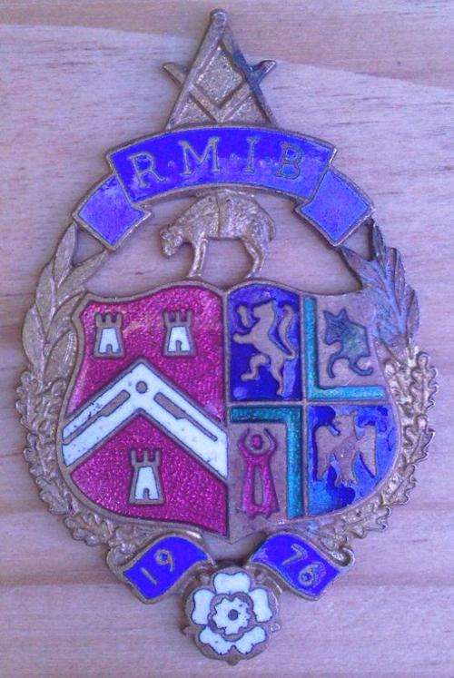 Masons R.M.I.B 1976 Medal